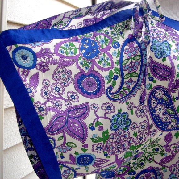 LUCKY BRAND 100% SILK COLD SHOULDER DRESS SIZE XL - Picture 7 of 8